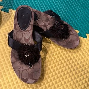 Coach Flip Flops